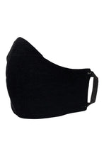 Load image into Gallery viewer, Hemp Mask Black