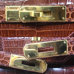 Birkin 35cm Brown Crocodile 