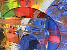 Load image into Gallery viewer, Boombox Spin Art
