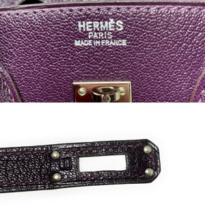 Birkin 25cm Raisin