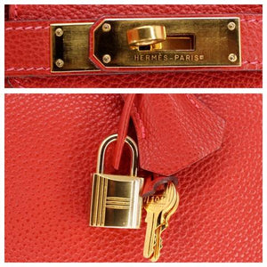 Birkin 30cm Geranium