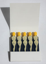 Load image into Gallery viewer, Signature Yellow #SendNudes Matches 3 pack
