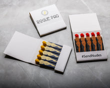 Load image into Gallery viewer, Signature Yellow #SendNudes Matches 3 pack
