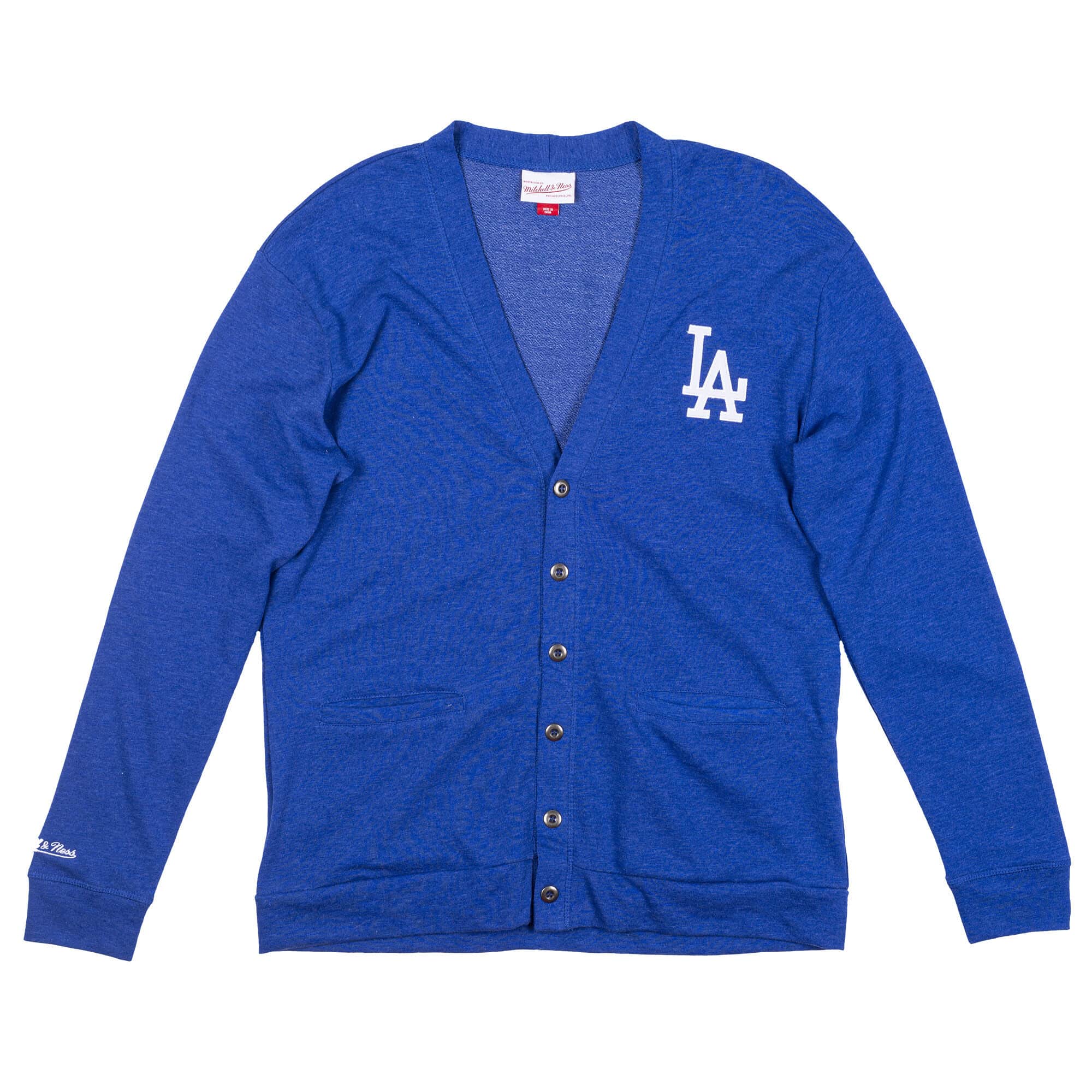 mitchell and ness dodgers v neck